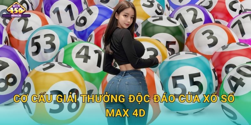 Cơ Cấu Giải Thưởng Độc Đáo Của Xổ Số Max 4D